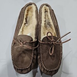 UGG Men's Tan Suede Loafers